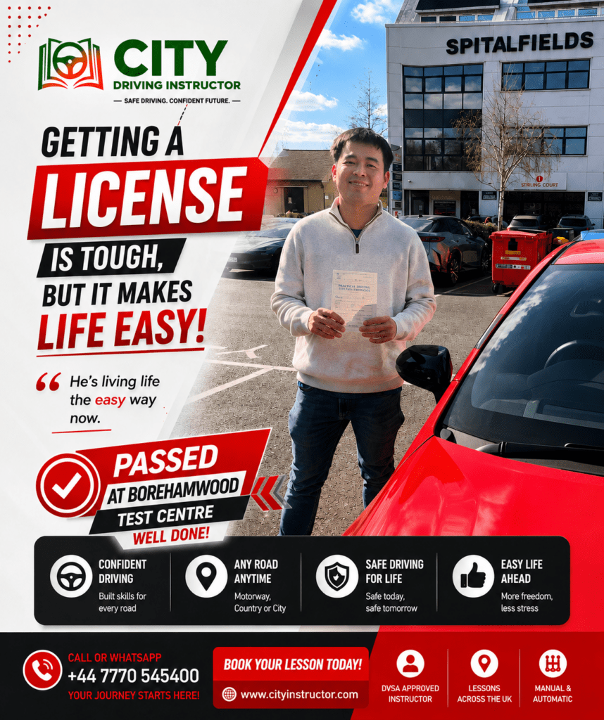 Driving instructor promotes license success