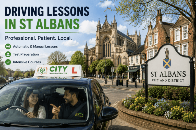Looking for professional driving lessons in St Albans?